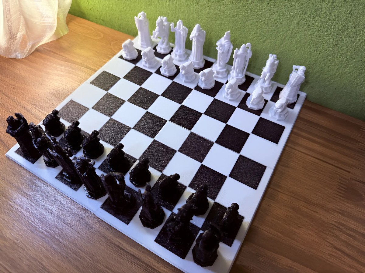 Juego De Ajedrez De Harry Potter Juego De Mesa 3d