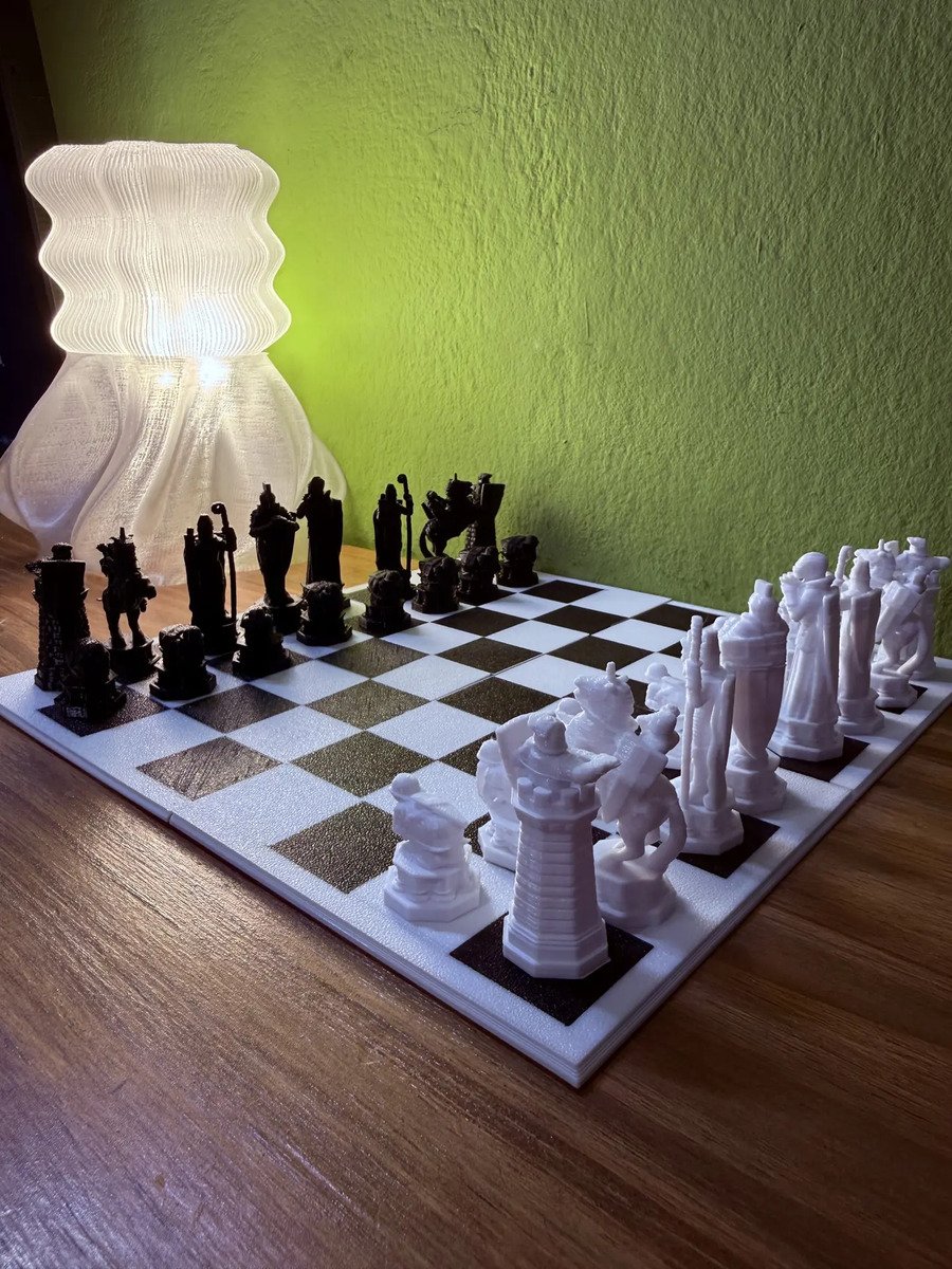 Juego De Ajedrez De Harry Potter Juego De Mesa 3d