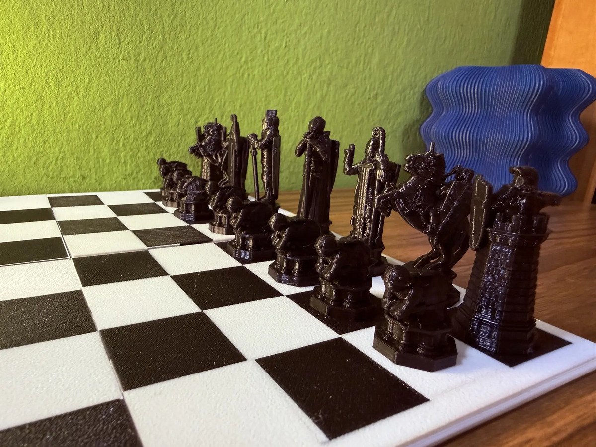 Juego De Ajedrez De Harry Potter Juego De Mesa 3d