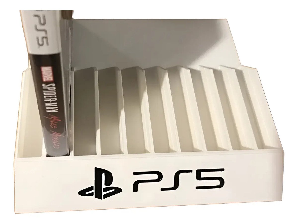 Oganizador De Juegos Ps5 Blanco