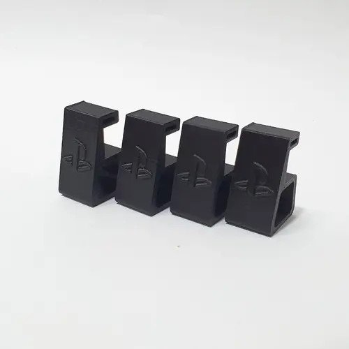Soporte De Mesa 3d Art Para Ps4 Pro, Kit De 4 Bases Laterales Para Consola Prism Crush Black