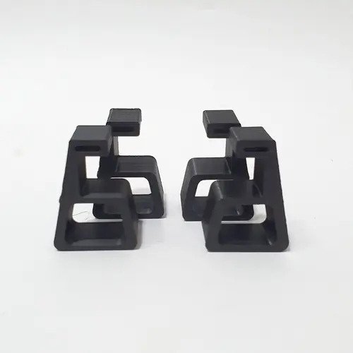 Soporte De Mesa 3d Art Para Ps4 Pro, Kit De 4 Bases Laterales Para Consola Prism Crush Black