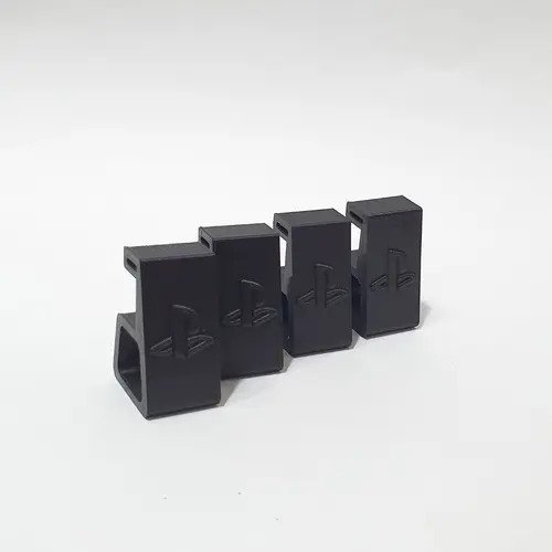 Soporte De Mesa 3d Art Para Ps4 Pro, Kit De 4 Bases Laterales Para Consola Prism Crush Black