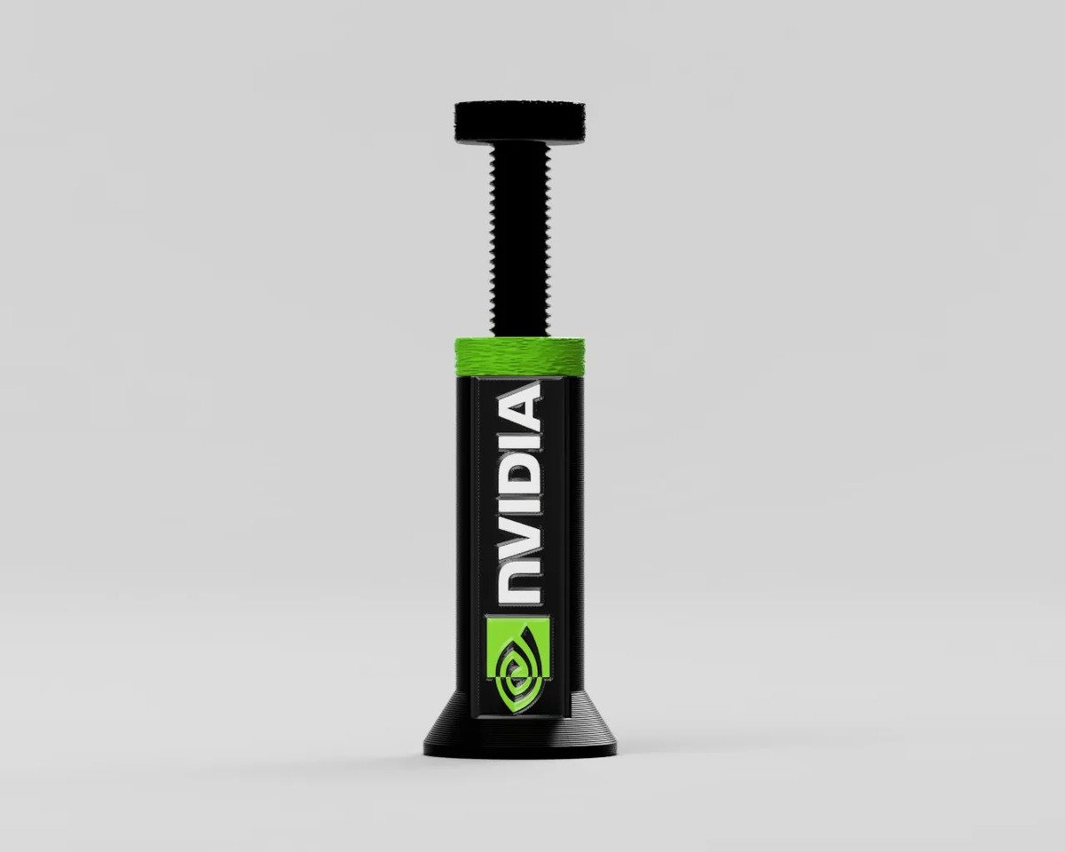 Soporte Placa De Video Regulable Nvidia - Negro