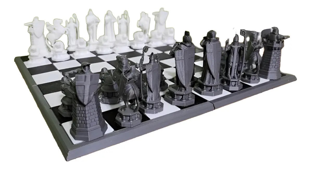 Piezas De Ajedrez Harry Potter Xxl Impresas En 3d