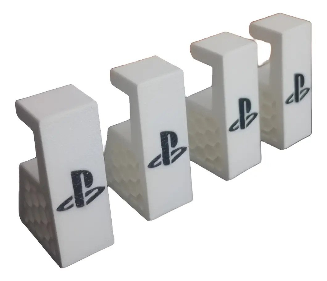 Soporte De Ps4 Pro Mas Dos Soportes De Joystick Blanco