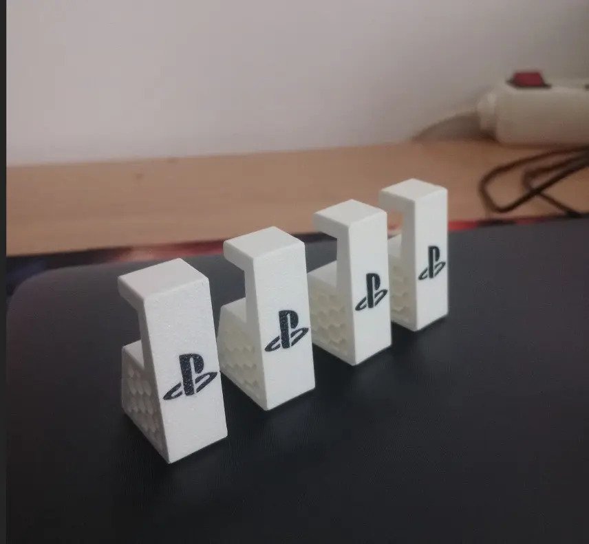 Soporte De Ps4 Pro Mas Dos Soportes De Joystick Blanco